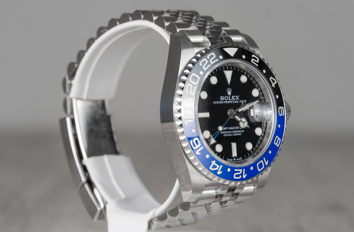 Rolex GMT Master II "Batgirl" 2021 with Jubilee Band