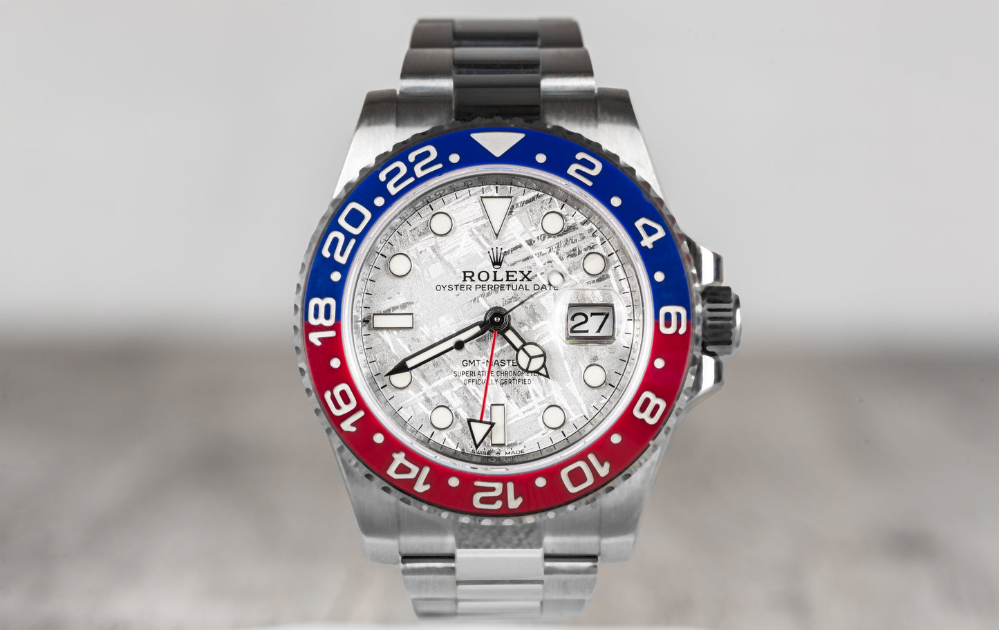 Rolex GMT Meteorite white Gold 2019 126710BLNRO
