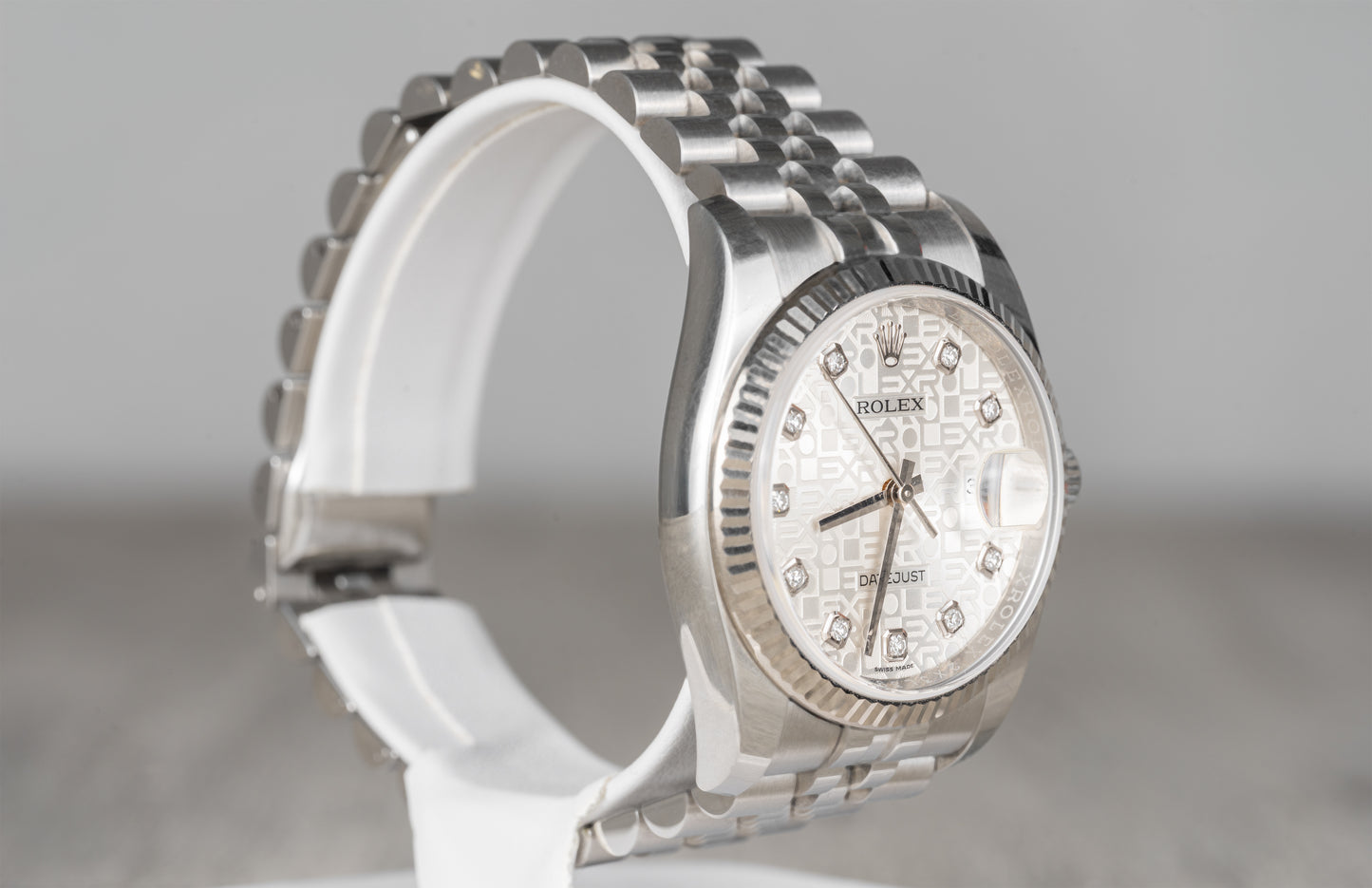 Rolex Datejust Jubilee Motif Dial and Fluted Bezel 2015 116234