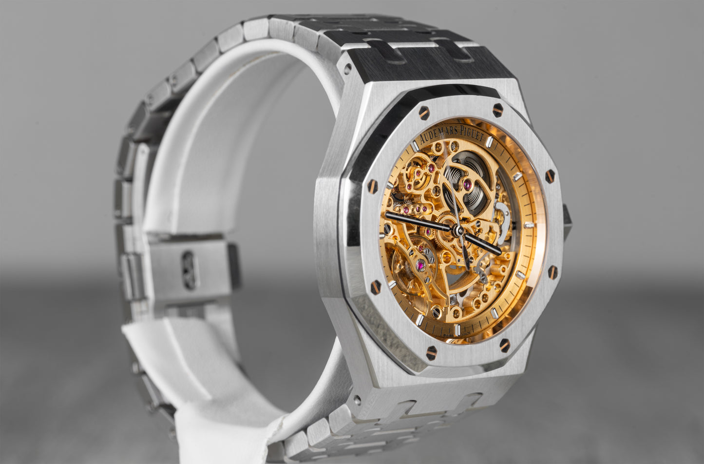 Audemars Piguet Royal Oak Double Balance Wheel Openworked Salmon