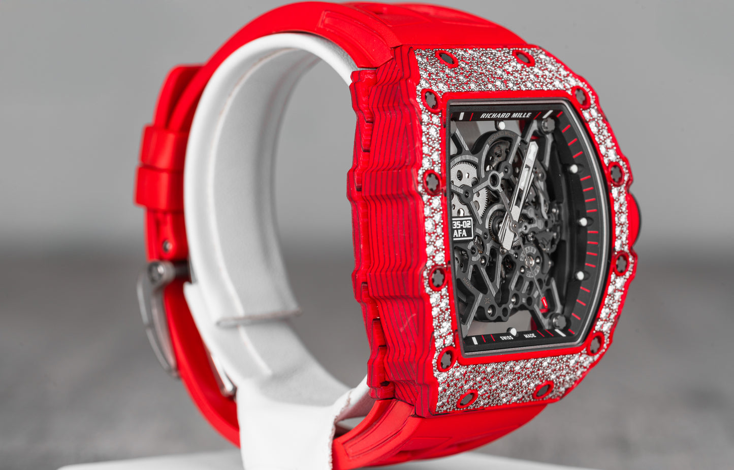 Richard Mille RM3502 Snow Setting in Red