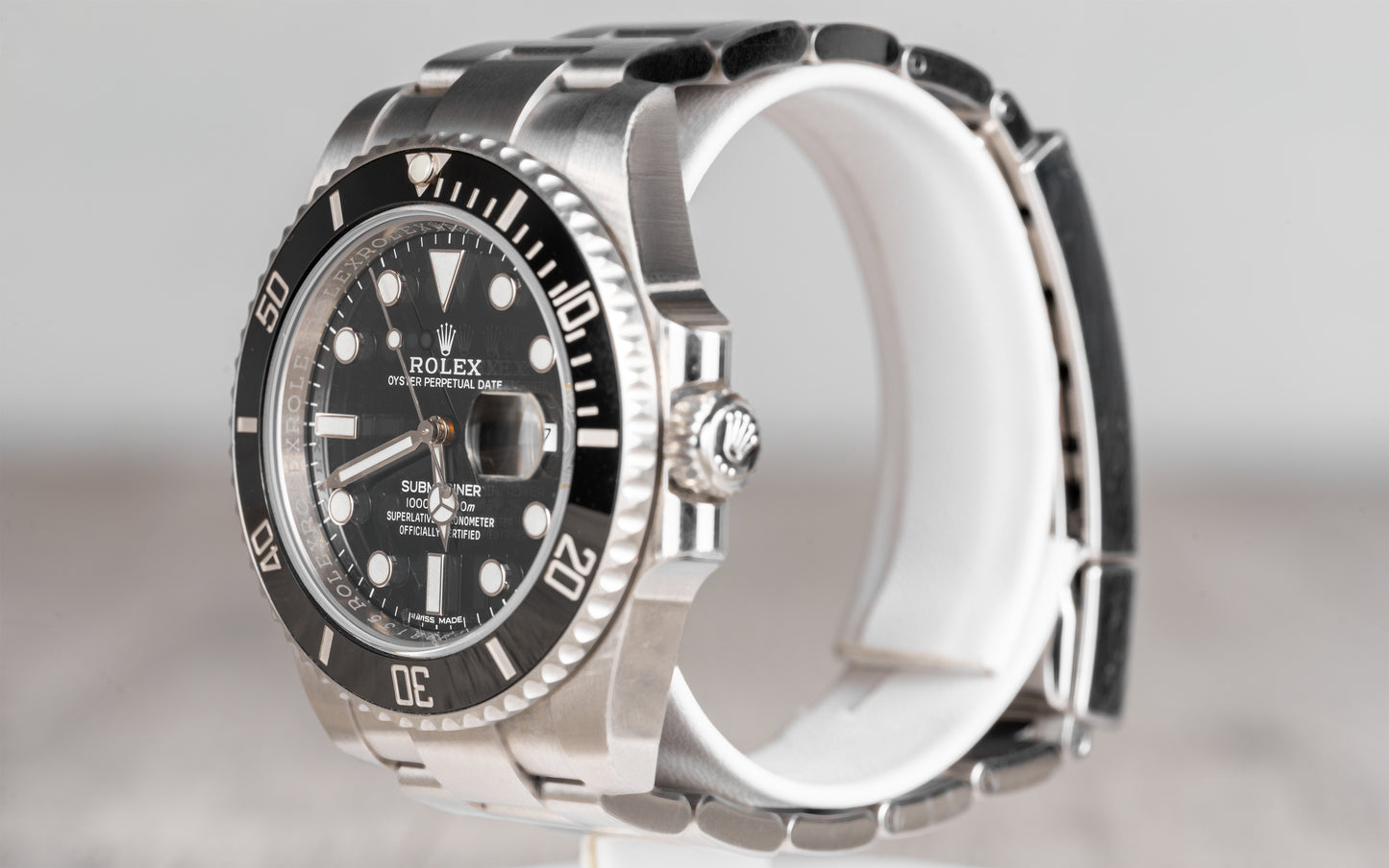 Rolex Submariner Date Black Ceramic Bezel Stainless Steel Black Dial 2018 116610LN