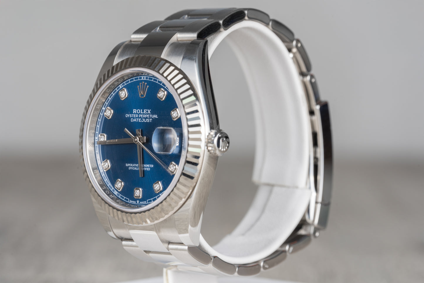 Rolex Datejust Blue Diamond Dial 2025
