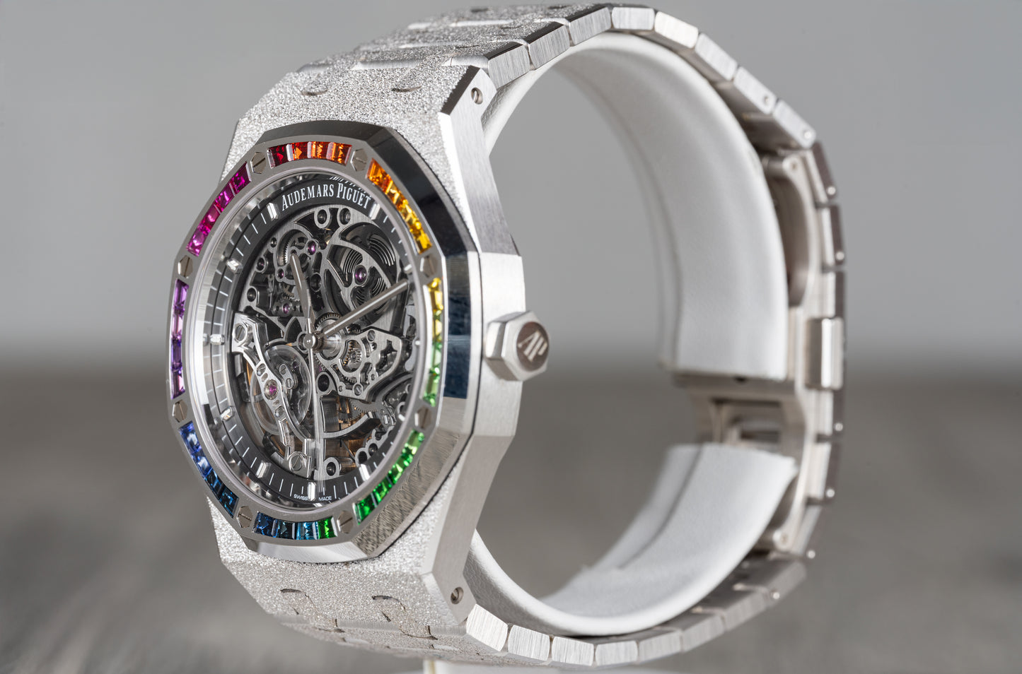 Audemars Piguet Royal Oak Open Worked Skeleton Frosted 2023 15412BC
