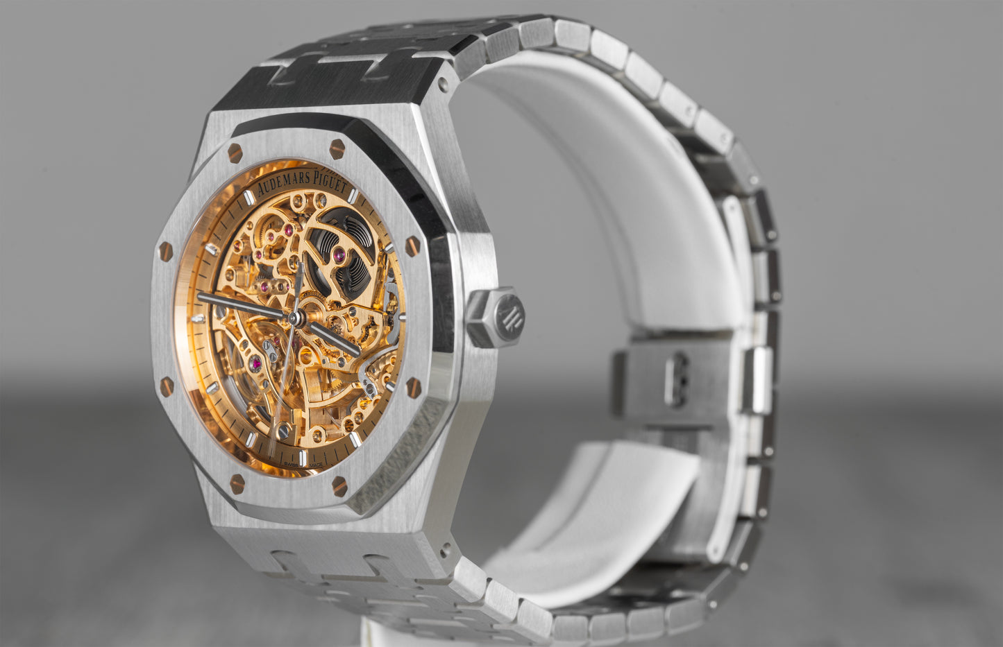 Audemars Piguet Royal Oak Double Balance Wheel Openworked Salmon