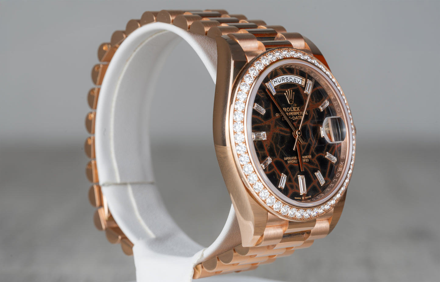Rolex Rose Gold Presidental Day Date EisenKiesel 228235