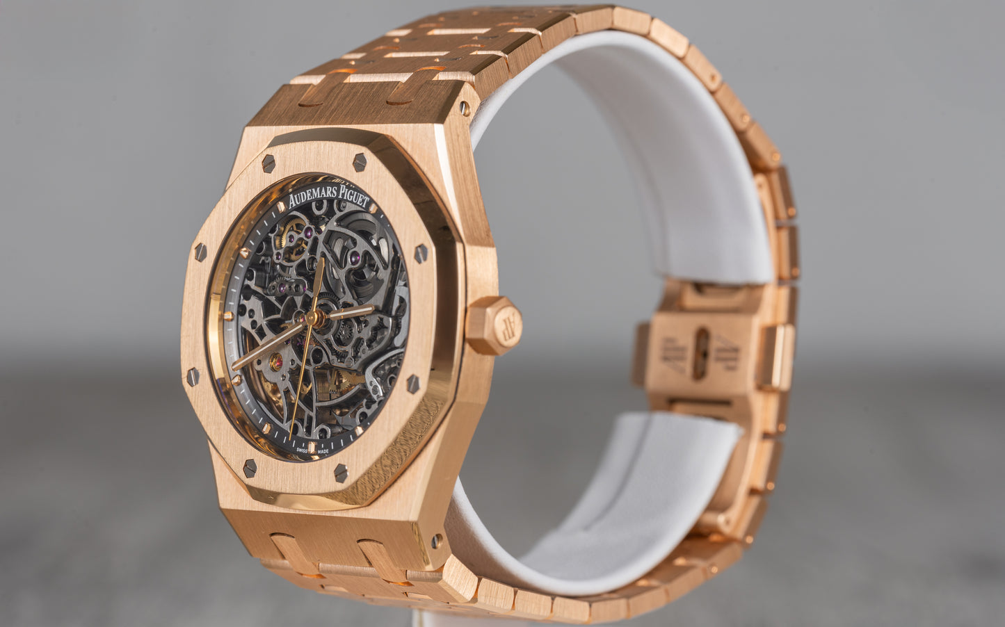 Audemars Piguet Gold 15407OR Royal Oak Skeleton *Discontinued*