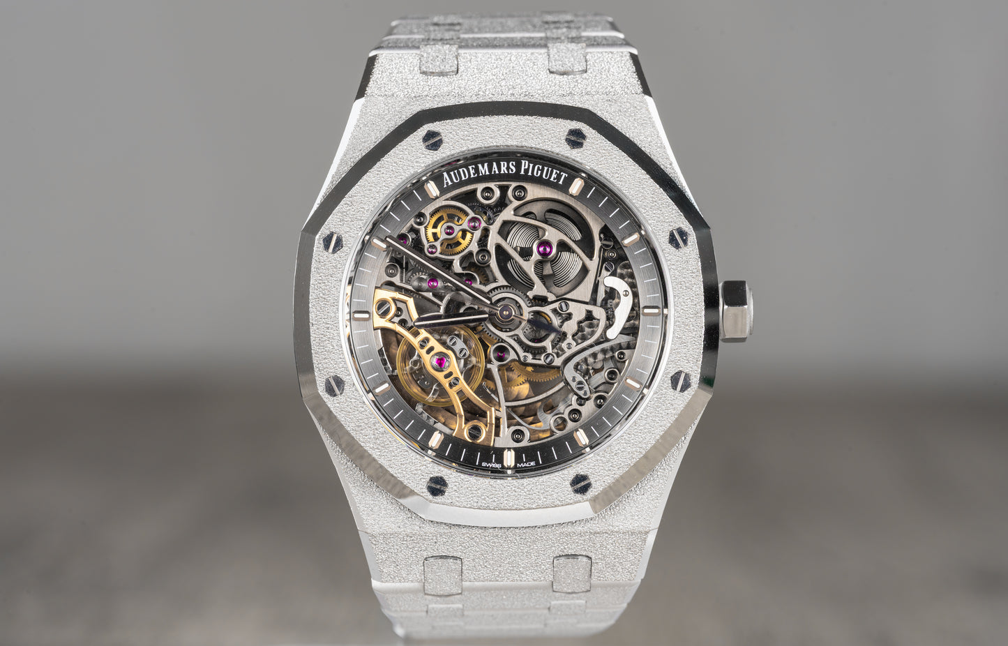 Audemars Piguet Royal Oak 15407BC Double Balance Wheel Frosted Gold 2020