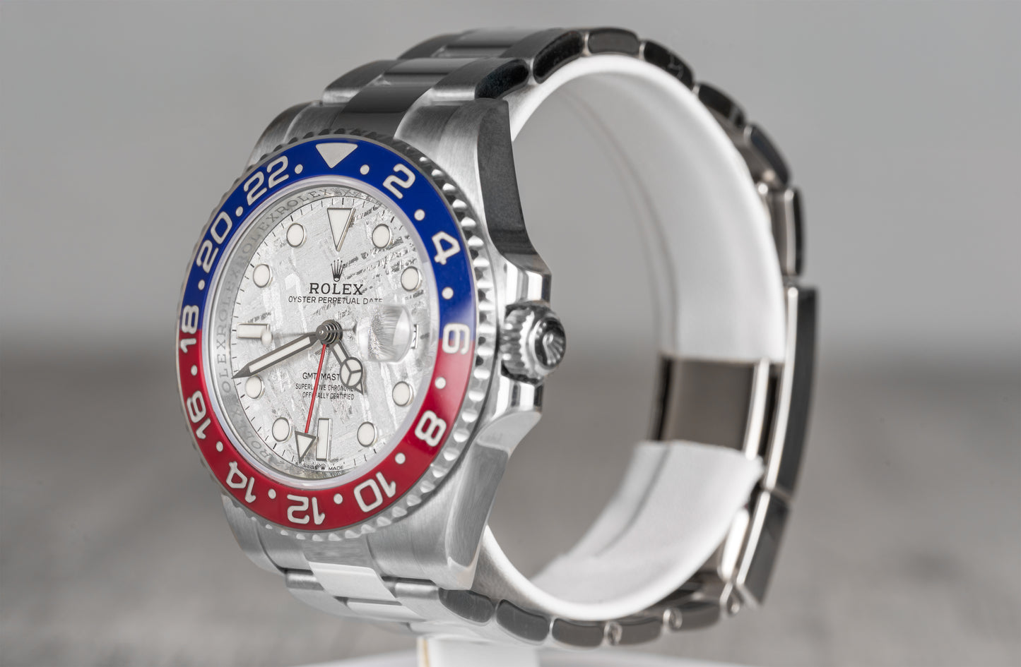 Rolex GMT Meteorite white Gold 2019 126710BLNRO