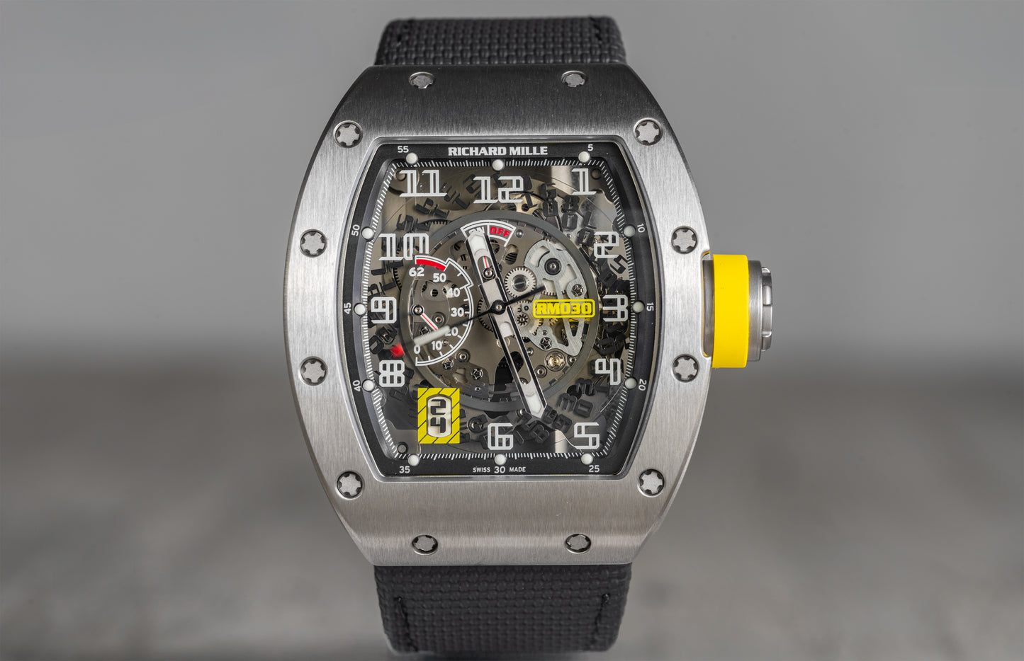 Richard Mille RM030 Stainless Steel 2016