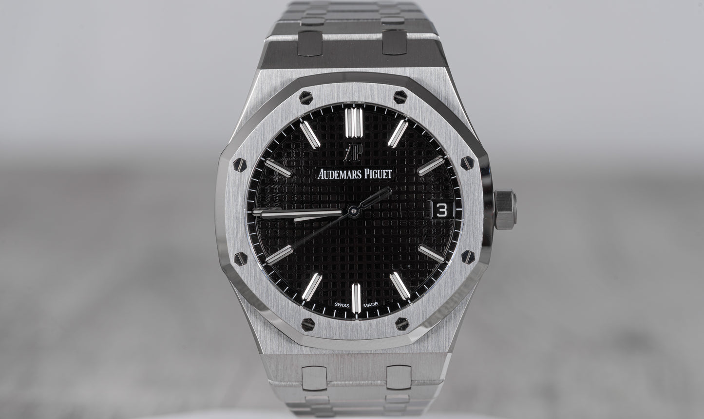 Audemars Piguet Royal Oak Black Dial 15500ST