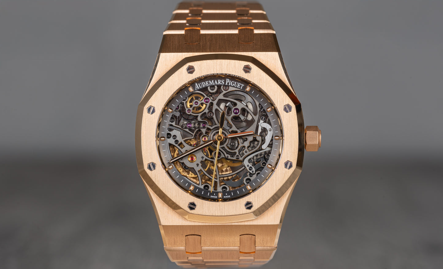 Audemars Piguet Gold 15407OR Royal Oak Skeleton *Discontinued*