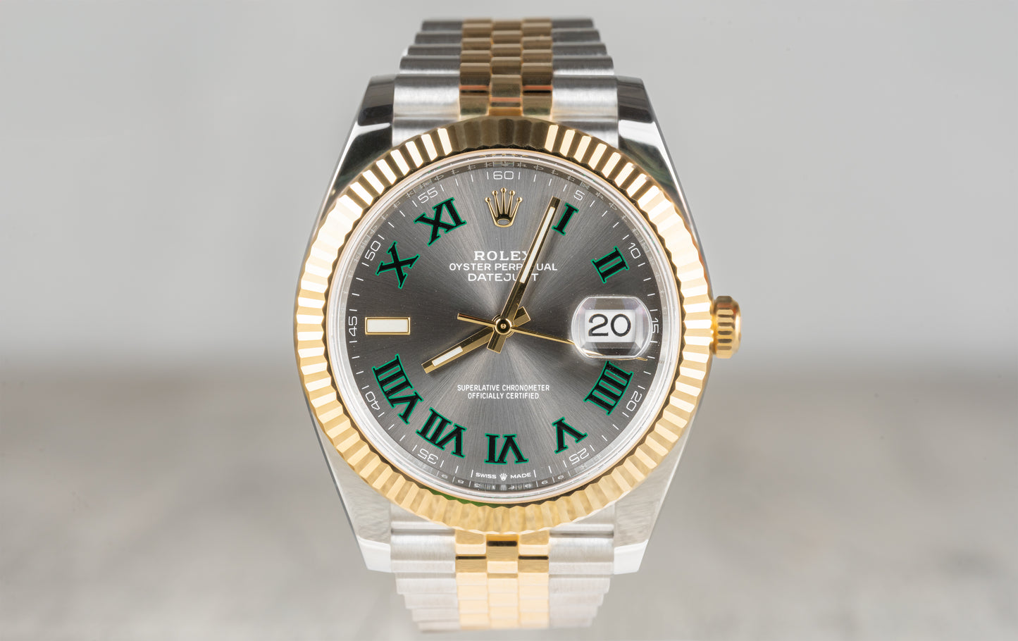 Rolex Date-Just 2 Tone Yellow Gold Wimbledon 2023 126334
