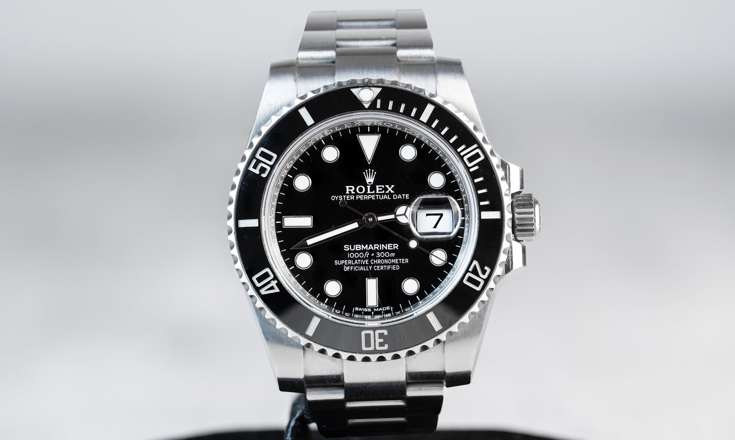 Rolex Original Submariner Date 40mm with Black Dial 116610LN