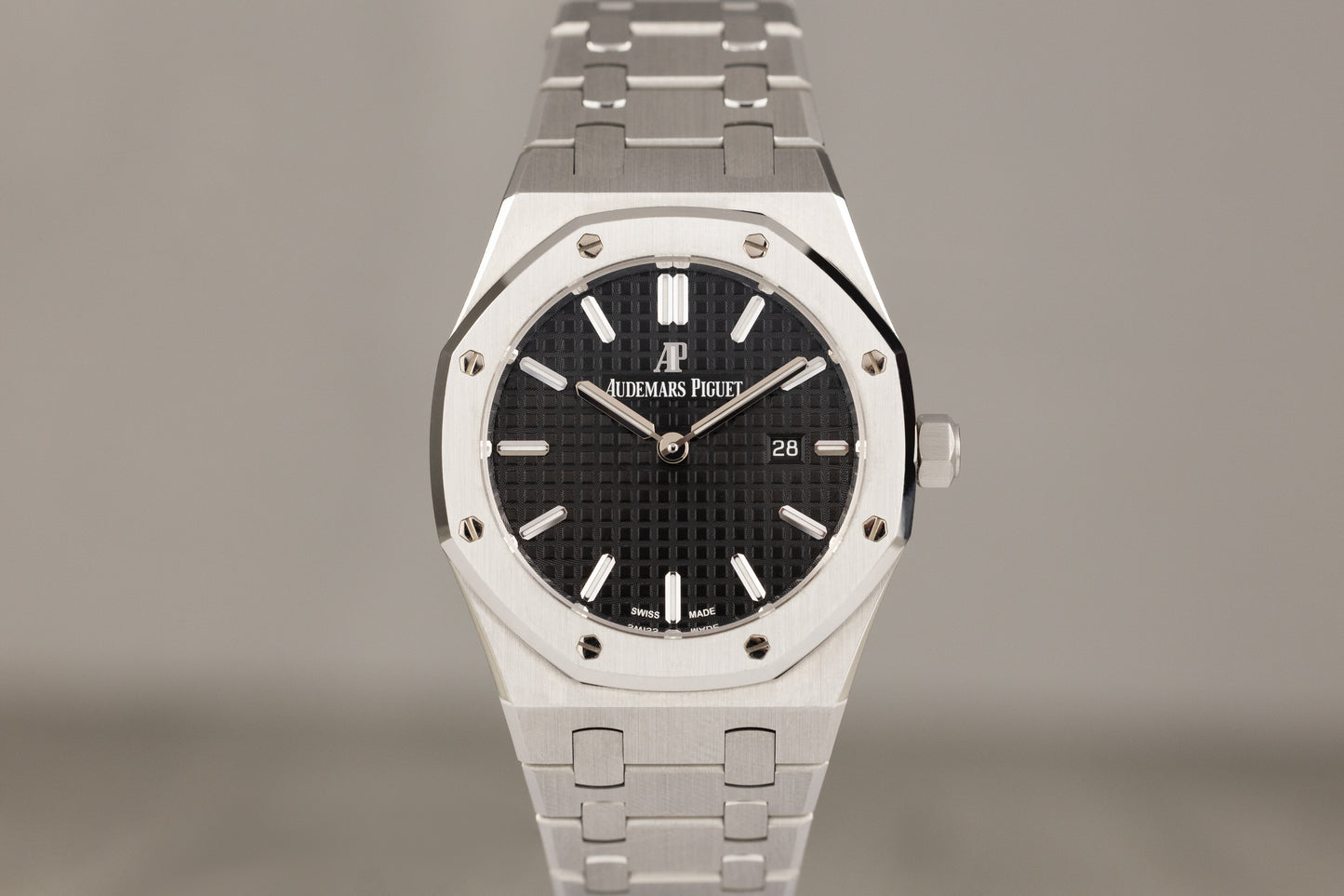 Audemars Piguet 15450ST Royal Oak Stainless Steel Black Dial