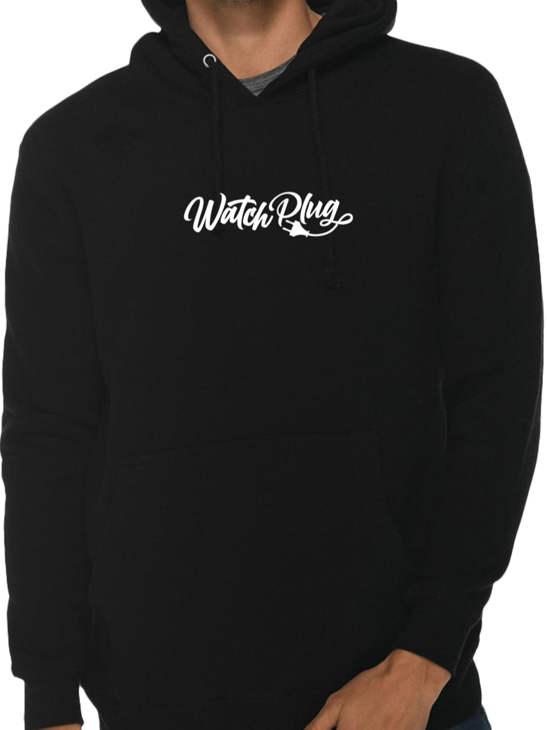 Watch Plug Logo Hoodie