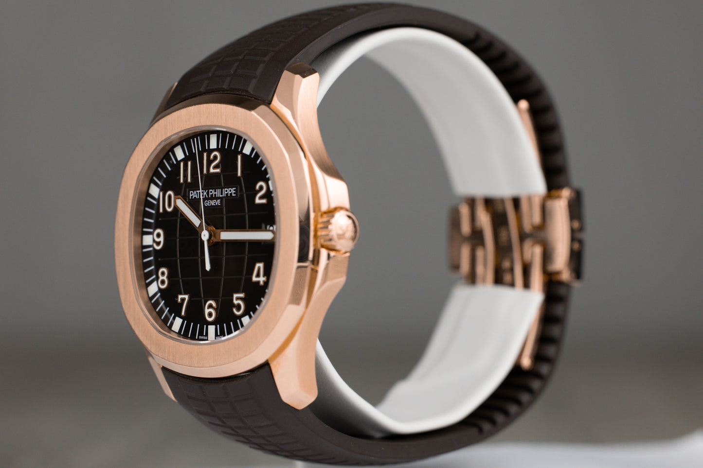 Patek Philippe 5167R Aquanaut Rose Gold Chocolate Brown Dial