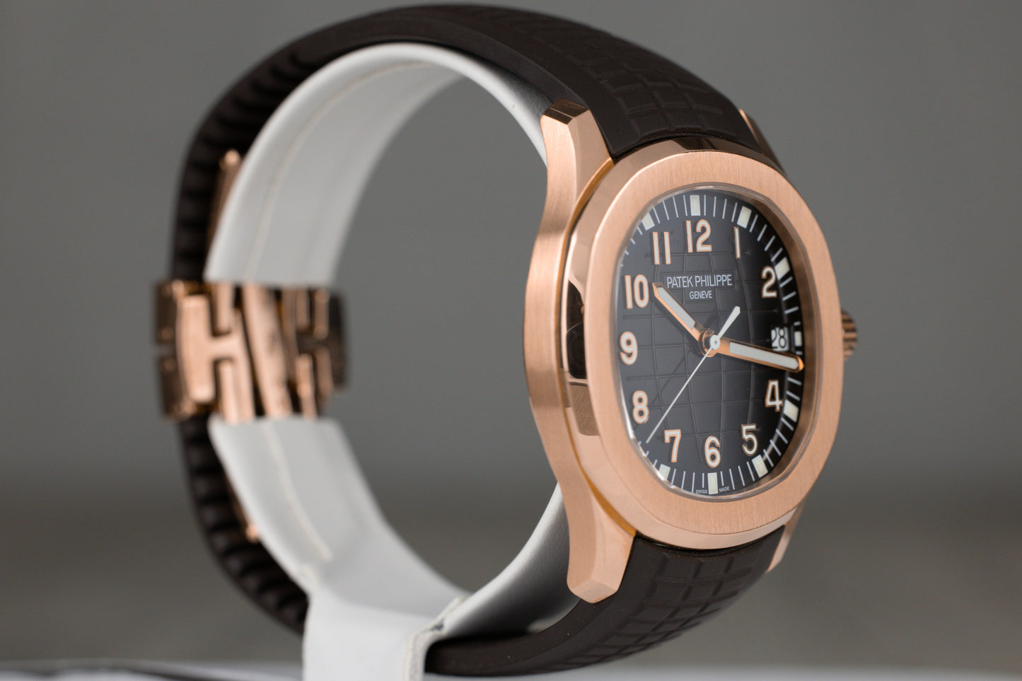 Patek Philippe 5167R Aquanaut Rose Gold Chocolate Brown Dial
