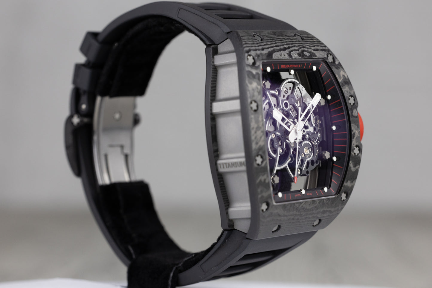 Richard Mille RM055 Bubba Watson 'Dark Legend' Carbon TPT Skeletonized Dial