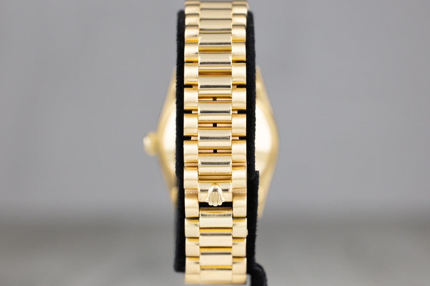 Rolex 178278 Datejust 31 Yellow Gold Presidential Bracelet Diamond Bezel Champagne Diamond Dial