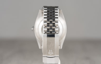 Rolex Datejust 41mm Fluted Bezel Black Diamond Dial Jubilee - 126334 - 2021