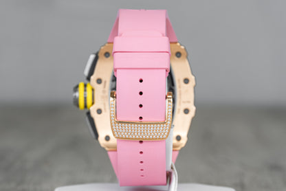 Richard Mille RM11-03 Flyback Chronograph Diamond Set Rose Gold