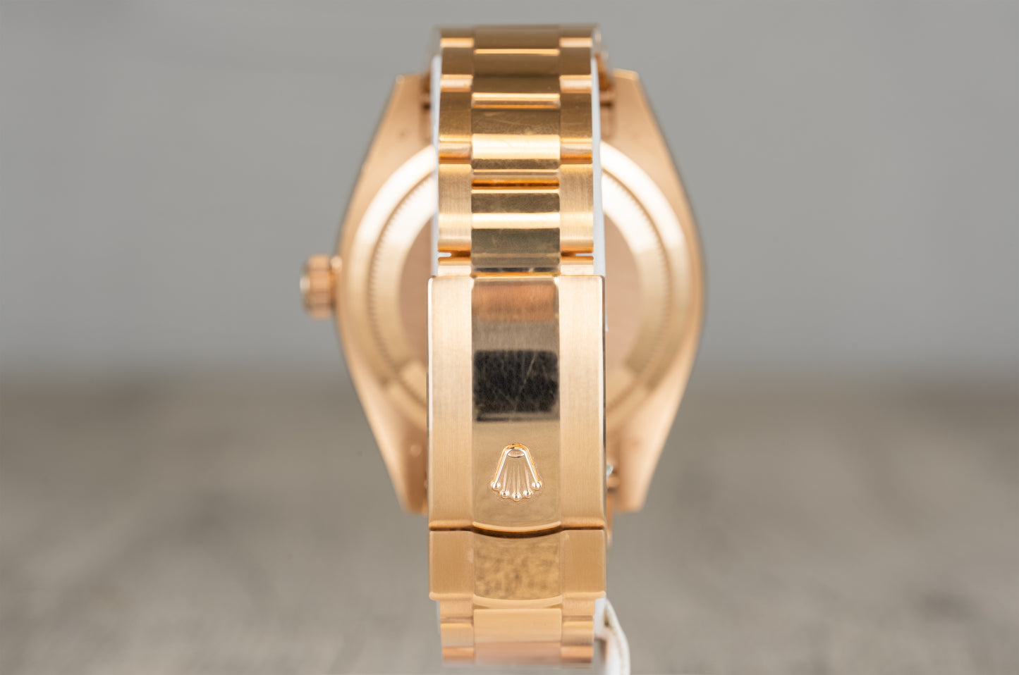 Rolex Sky Dweller Rose Gold Sun Dust Roman Dial 326935