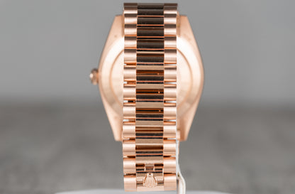 Rolex Day Date Rose Ombre Smoked Dial 2025 228235