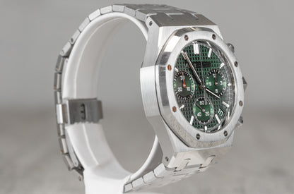 Audemars Piguet Royal Oak Chronograph Stainless Steel w/ Green Dial 26240ST
