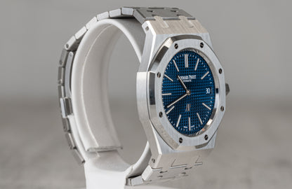 Audemars Piguet Royal Oak "Jumbo" Stainless Steel w/ Blue Dial 15202ST
