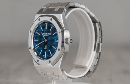 Audemars Piguet Royal Oak "Jumbo" Stainless Steel w/ Blue Dial 15202ST