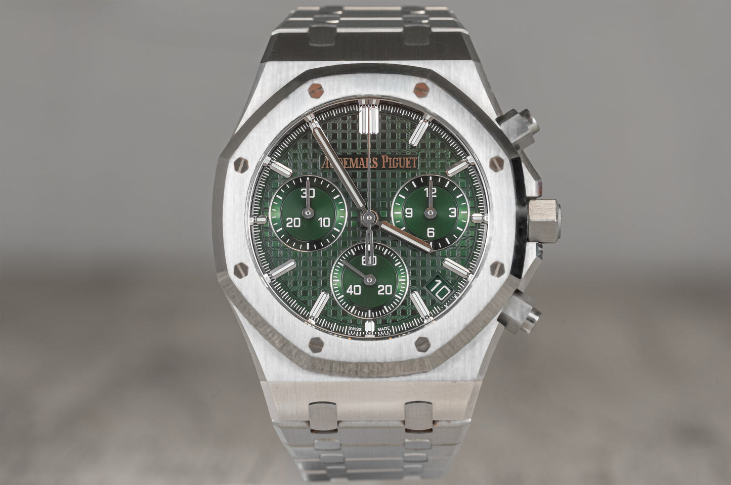 Audemars Piguet Royal Oak Chronograph Stainless Steel w/ Green Dial 26240ST