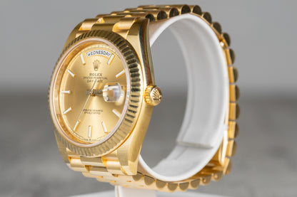 Rolex Presidential Day-Date with Champagne Dial 2022 228238