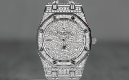 Audemars Piguet Royal Oak Factory Diamonds in White Gold 15202BC
