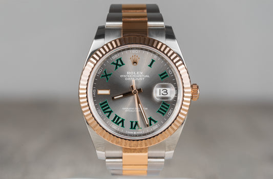 Rolex Datejust Wimbledon Dial in Everose Rolesor 126331 2024