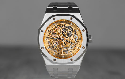 Audemars Piguet Royal Oak Double Balance Wheel Openworked Salmon