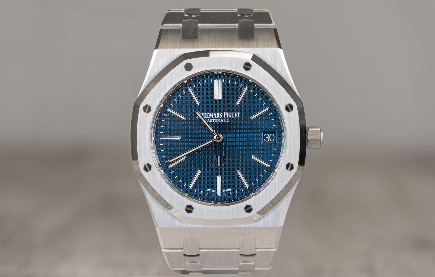 Audemars Piguet Royal Oak "Jumbo" Stainless Steel w/ Blue Dial 15202ST