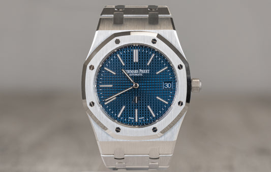 Audemars Piguet Royal Oak "Jumbo" Stainless Steel w/ Blue Dial 15202ST