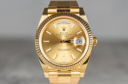 Rolex Presidential Day-Date with Champagne Dial 2022 228238