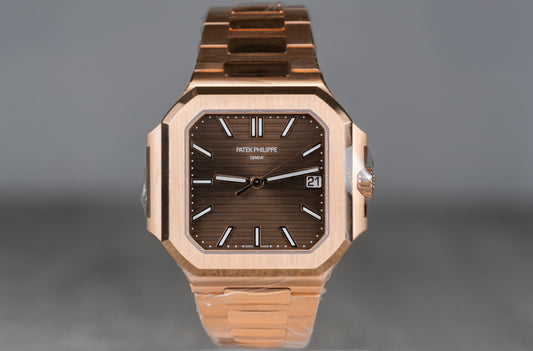 Patek Philippe Cubitus Rose Gold Brown Dial 2025 7128/1R-001