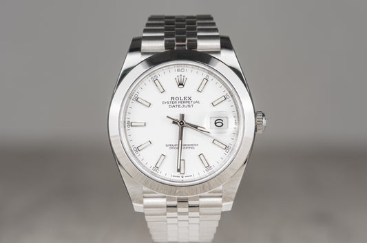 Rolex Datejust 41mm Smooth Bezel w/ Jubilee Band - 126300 - 2024