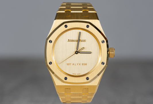 Audemars Piguet Royal Oak "Matthew Williams" 1017 ALYX 9SM Yellow Gold