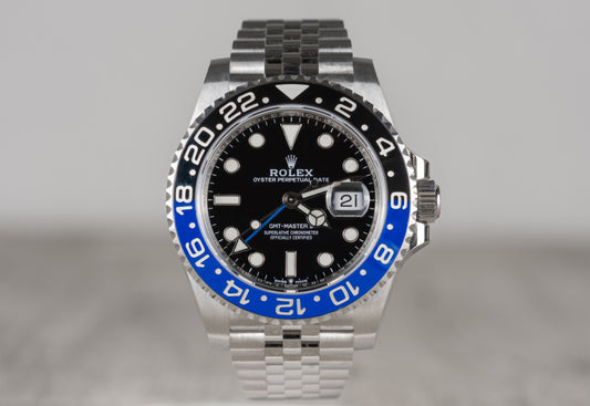 Rolex GMT Master II "Batgirl" 2021 with Jubilee Band