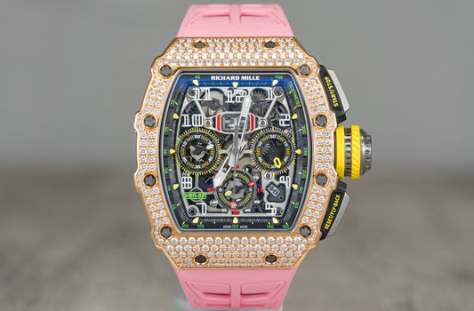 Richard Mille RM11-03 Flyback Chronograph Diamond Set Rose Gold