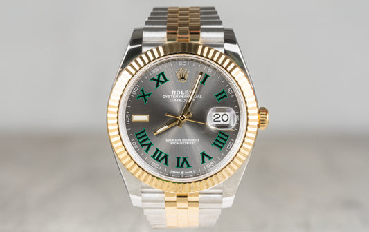 Rolex Date-Just 2 Tone Yellow Gold Wimbledon 2023 126334