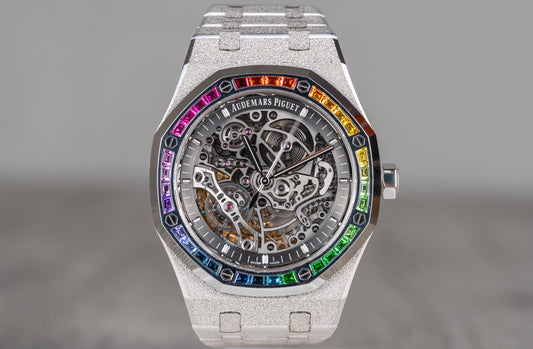 Audemars Piguet Royal Oak Open Worked Skeleton Frosted 2023 15412BC