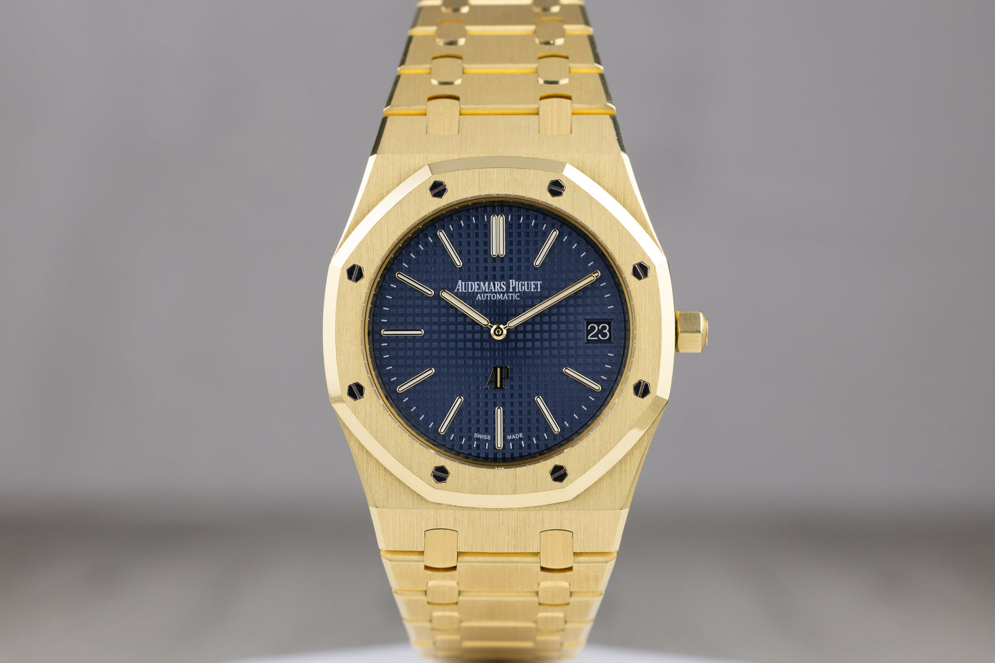 Audemars Piguet 15202BA Royal Oak "Jumbo" Extra Thin Blue Dial