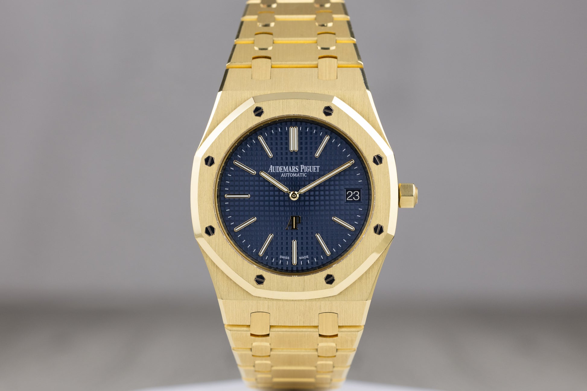 Audemars Piguet 15202BA Royal Oak "Jumbo" Extra Thin Blue Dial