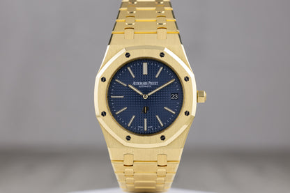 Audemars Piguet 15202BA Royal Oak "Jumbo" Extra Thin Blue Dial