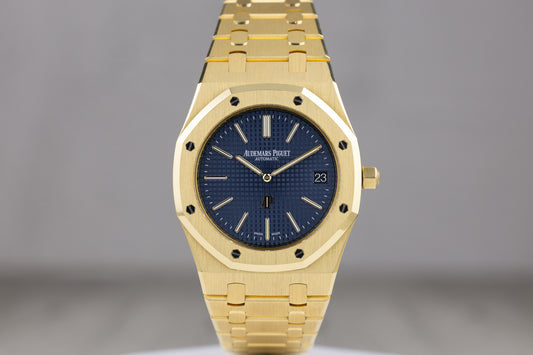 Audemars Piguet 15202BA Royal Oak "Jumbo" Extra Thin Blue Dial